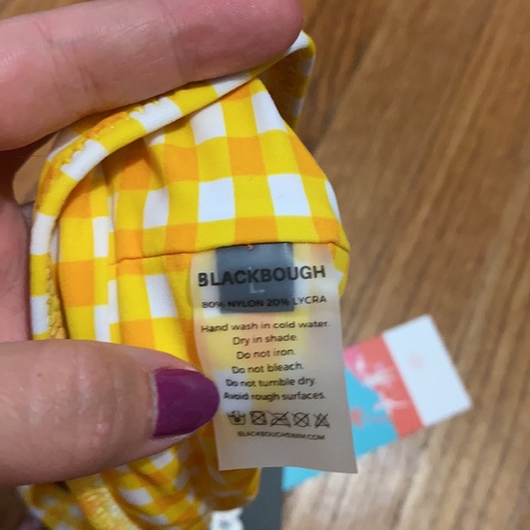 Blackbough Swim One Shoulder Bikini Top - Picture 4 of 5